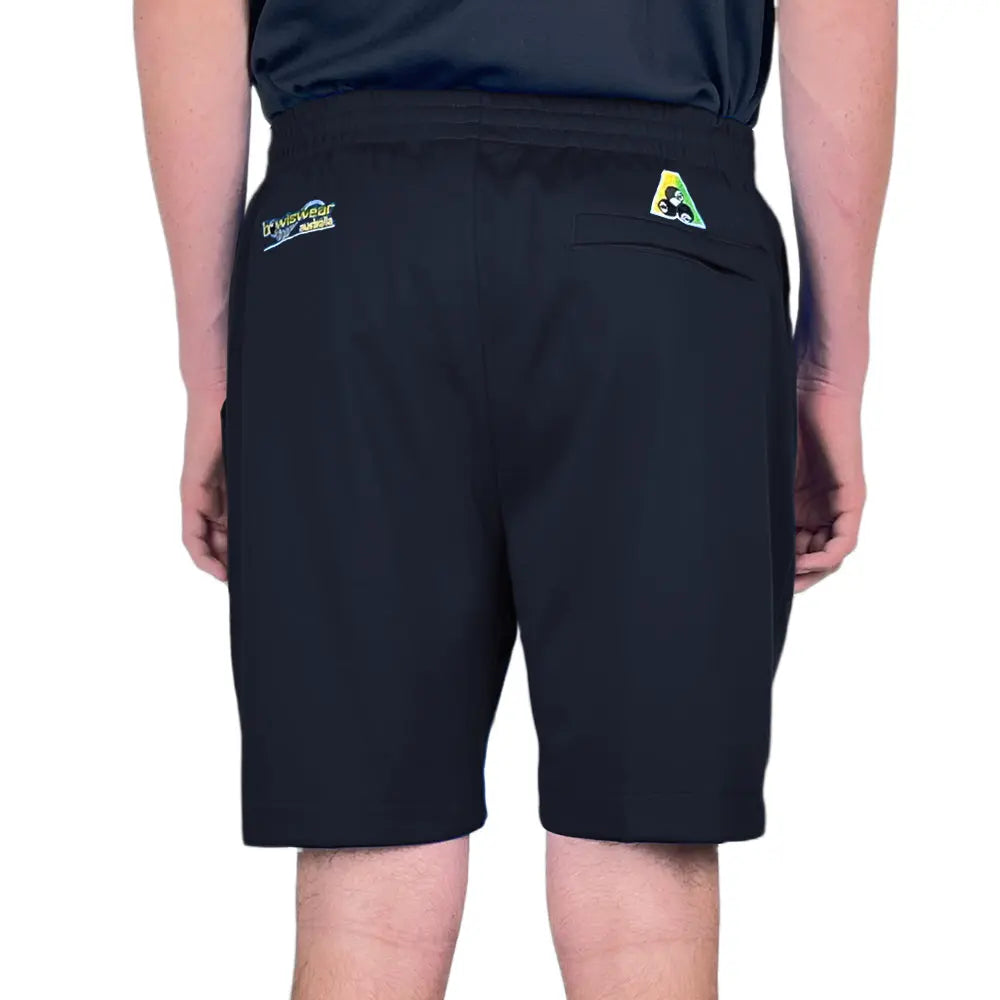 Bowlswear Australia Mens Comfortfit Short BA Logo - Navy - Bowls City