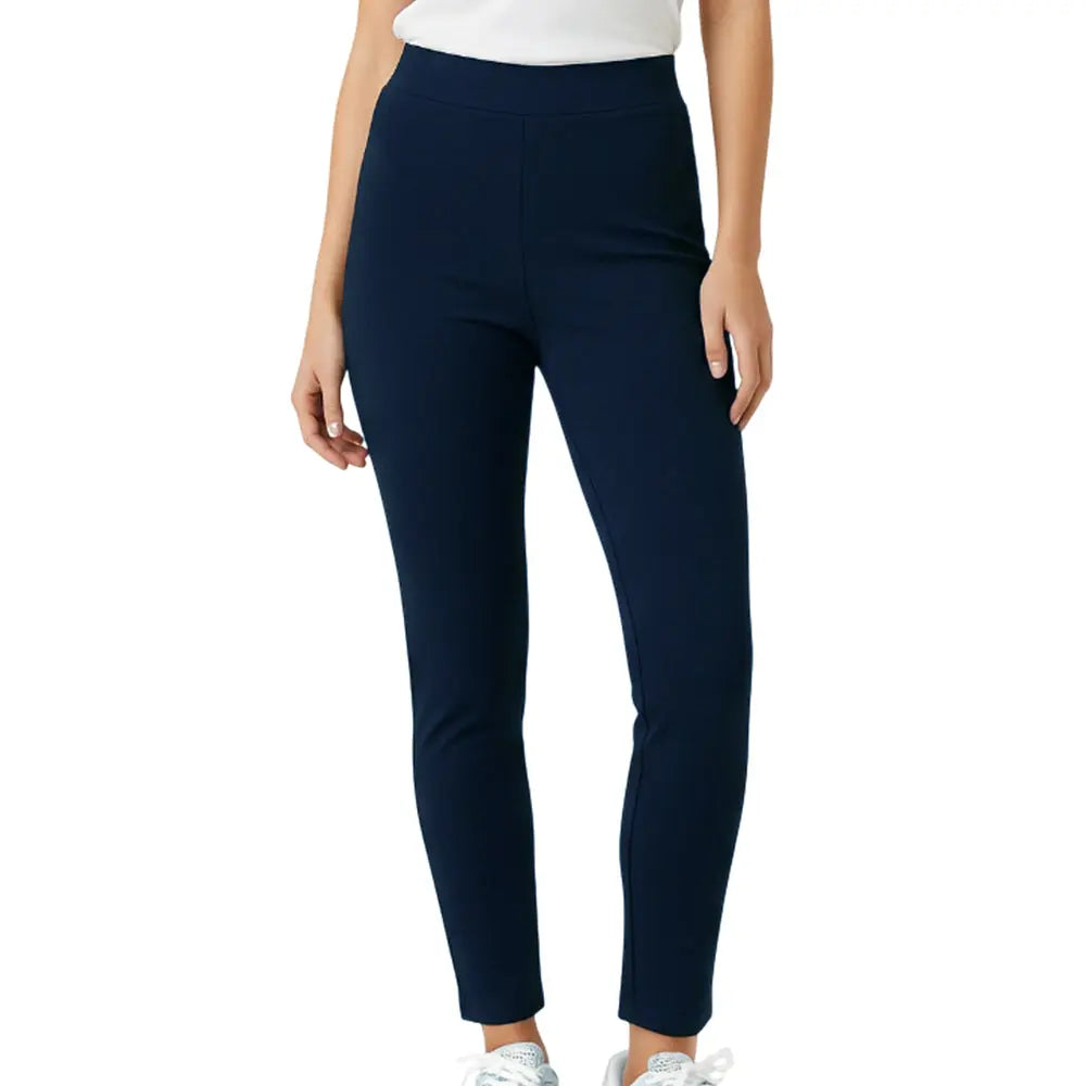 Holland Park Ladies Stretchy Topaz Pant BA Logo - Dark Navy - Bowls City
