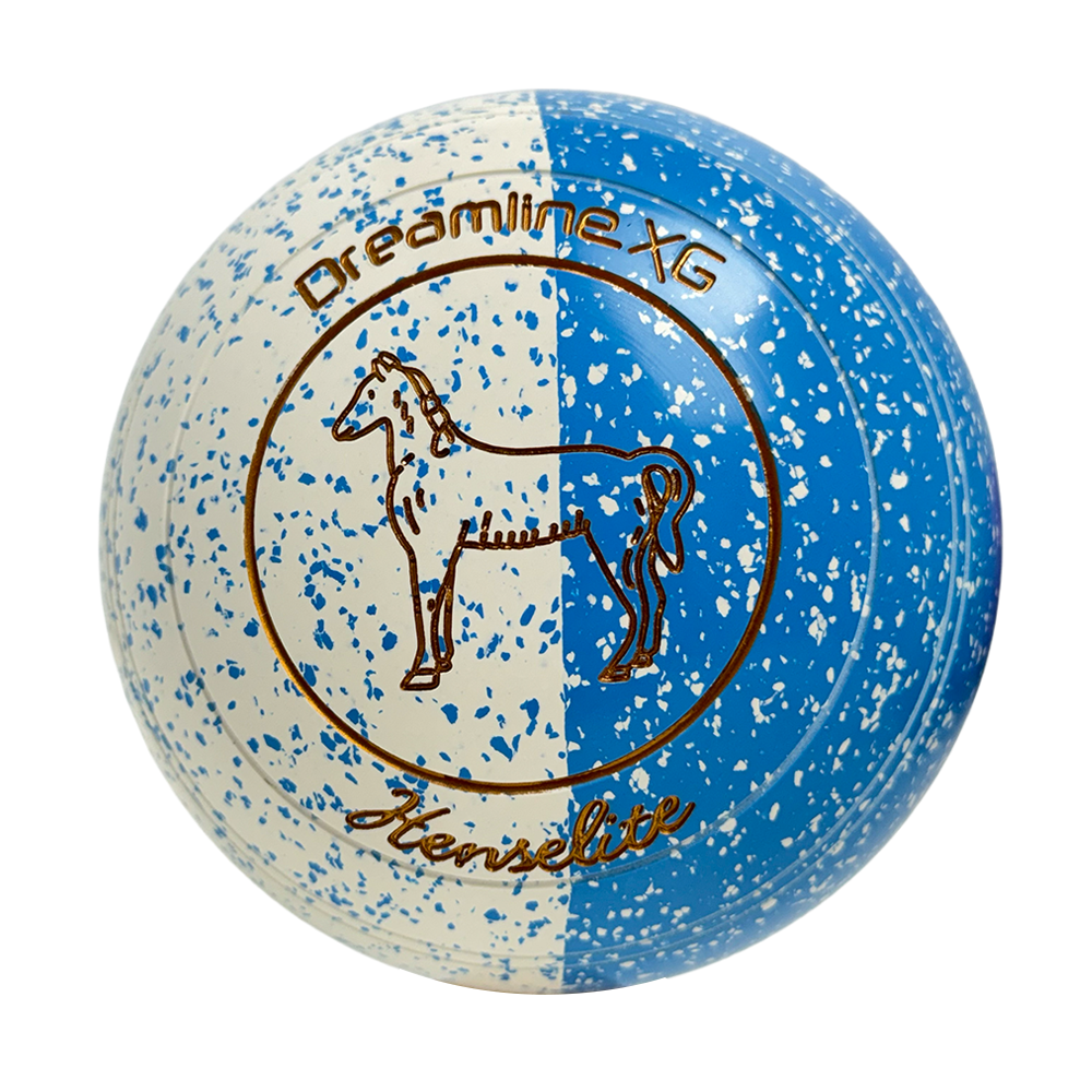 Henselite Dreamline XG Lawn Bowls Size 3 Heavy Non-Gripped - Celeste Duo BE9-16