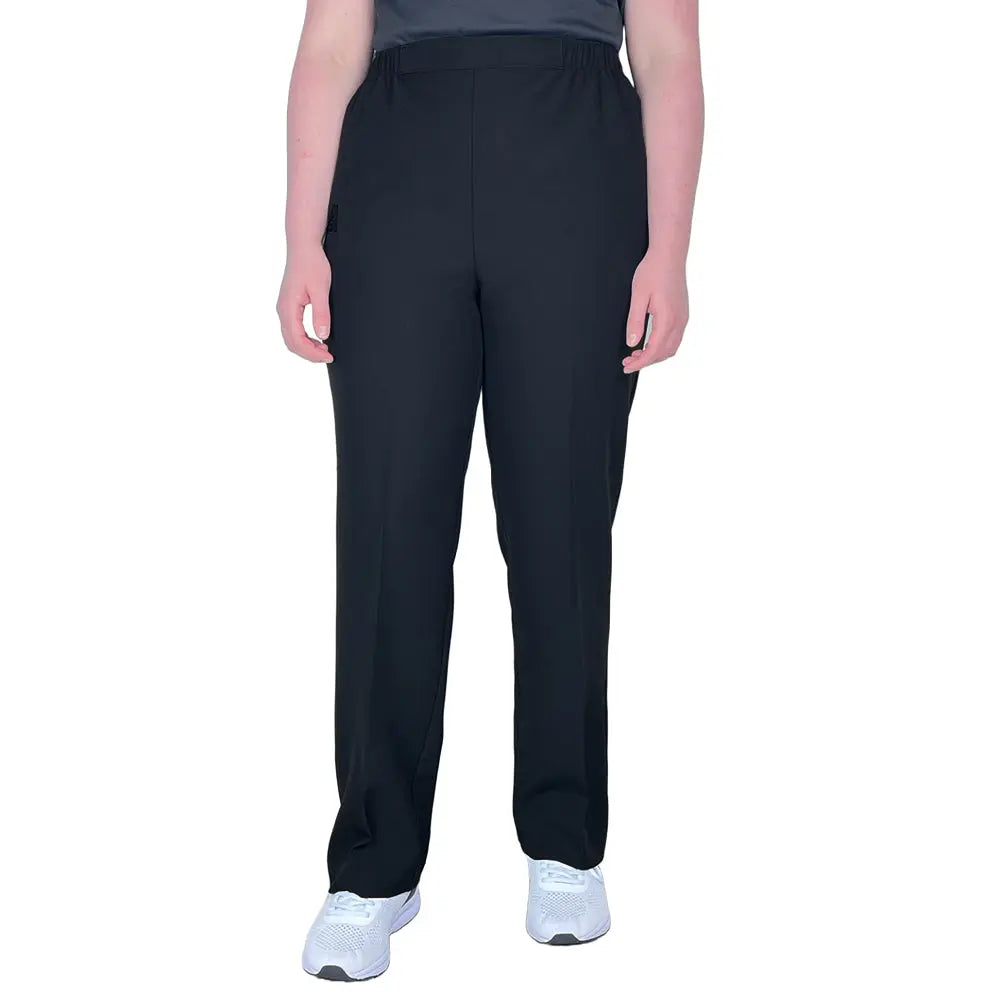 Domino Womens Lawn Bowls Pants BA Logo - Junior Navy - Bowls City