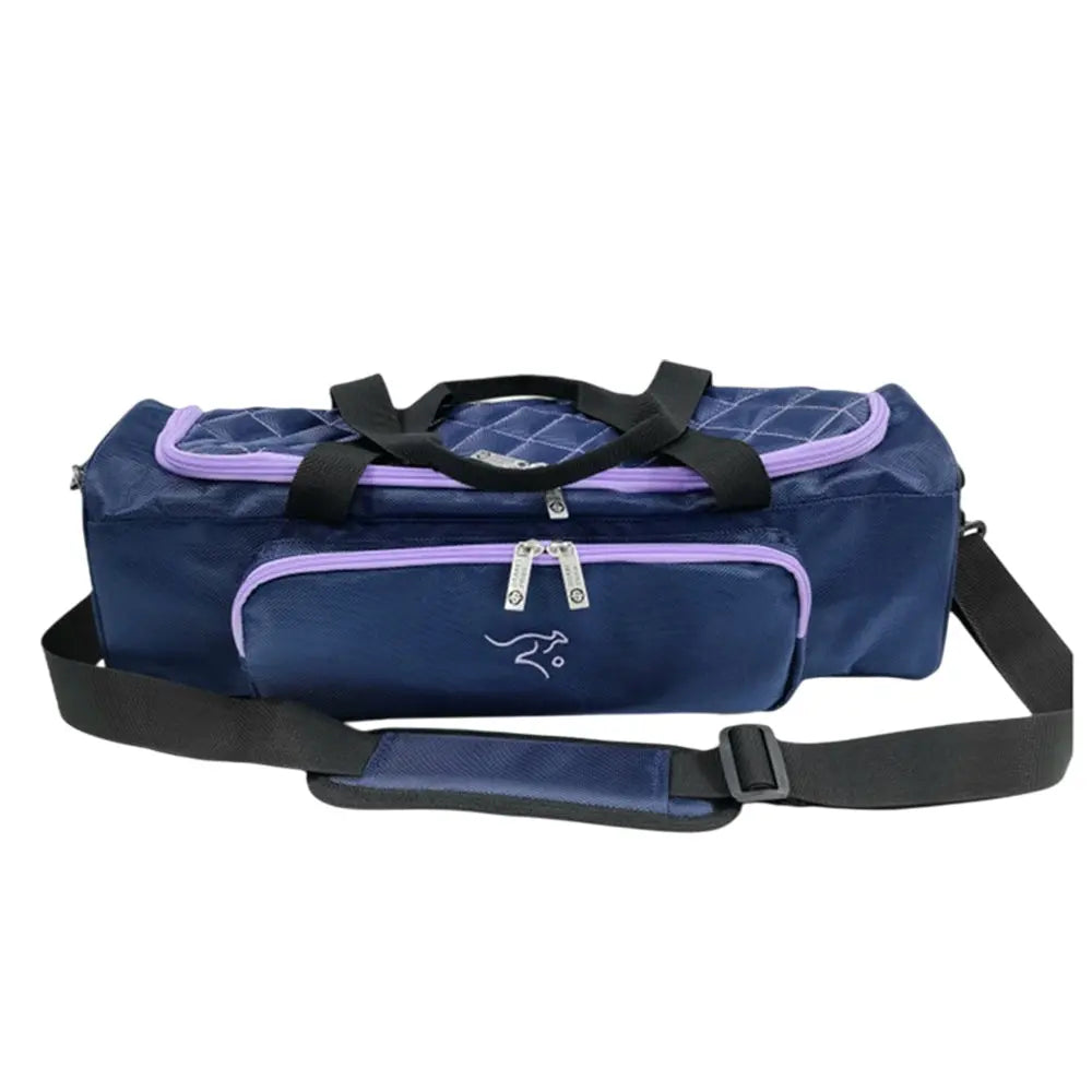 Drakes Pride Eternal Rose Beam Lawn Bowls Carry Bag - Navy - Bowls City