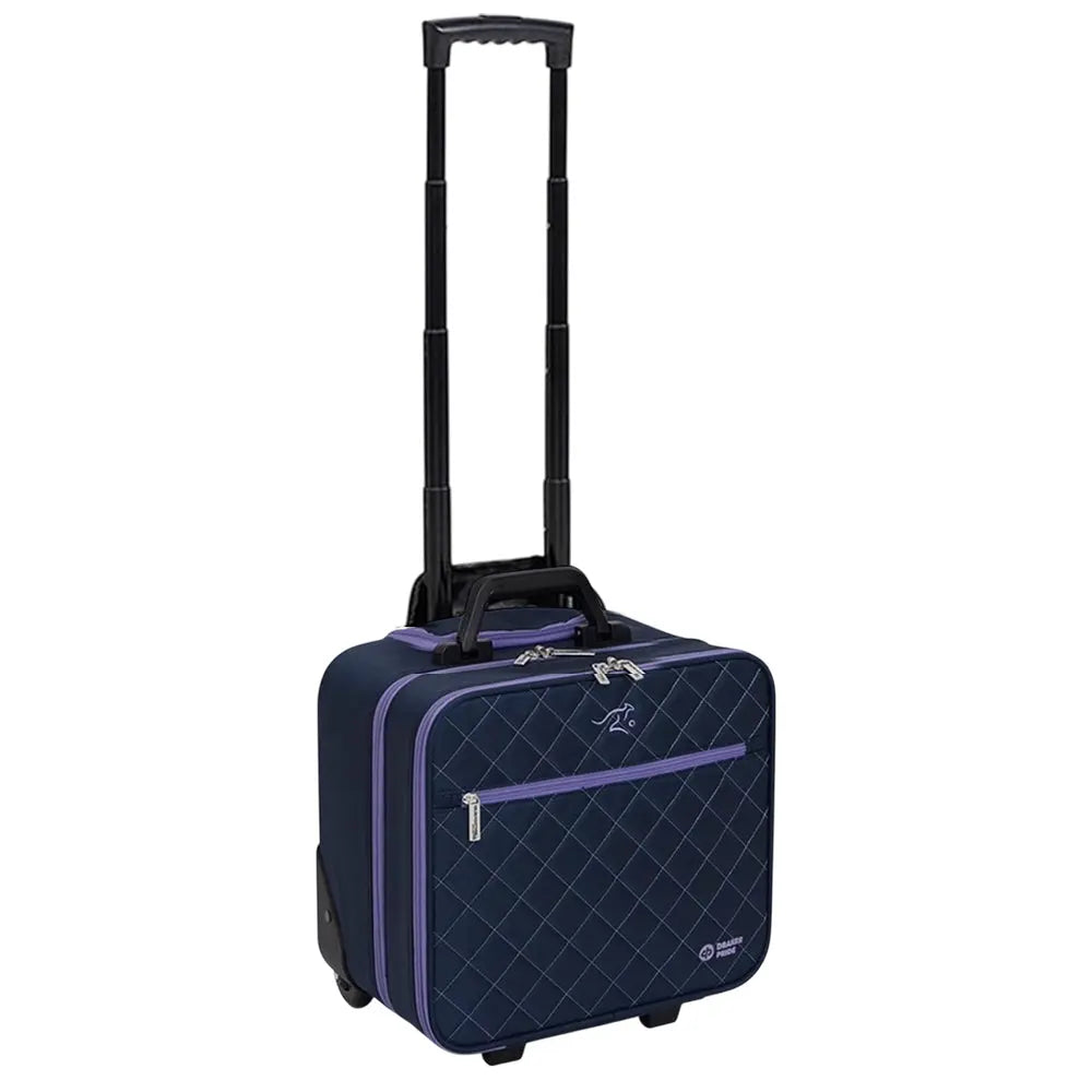 Drakes Pride Eternal Rose Trolley Lawn Bowls Bag Navy - Bowls City
