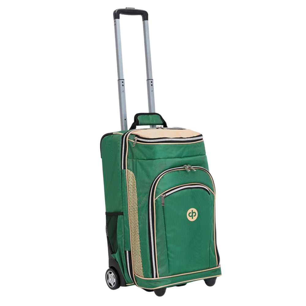 Drakes Pride Maximus 8 Lawn Bowls Trolley Bag - Emerald Green