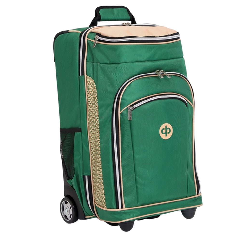 Drakes Pride Maximus 8 Lawn Bowls Trolley Bag - Emerald Green