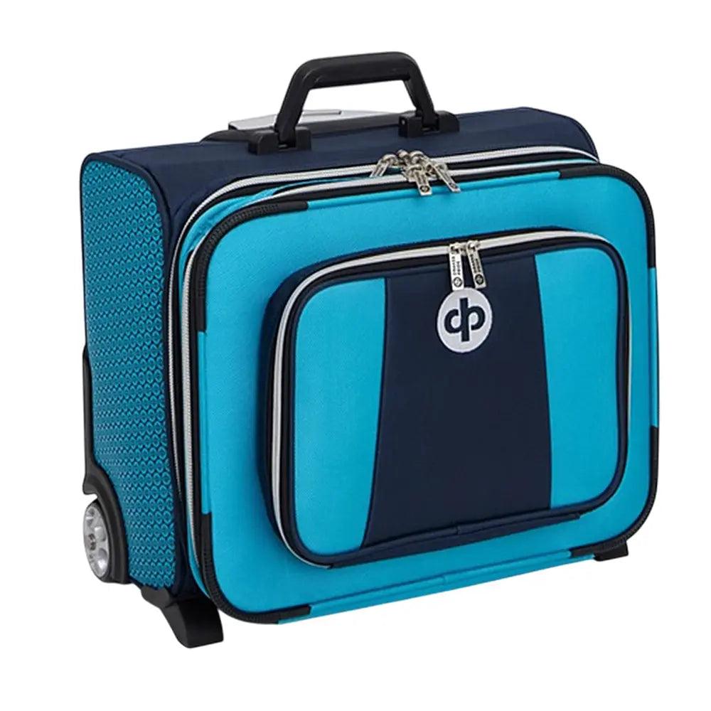 Drakes Pride Low Roller MK 2 Lawn Bowls Bag Navy/Aqua - Bowls City