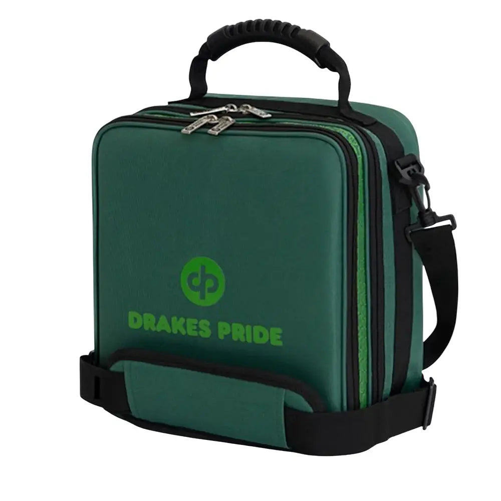 Drakes Pride Quattro '25 Lawn Bowls Carry Bag Green - Bowls City