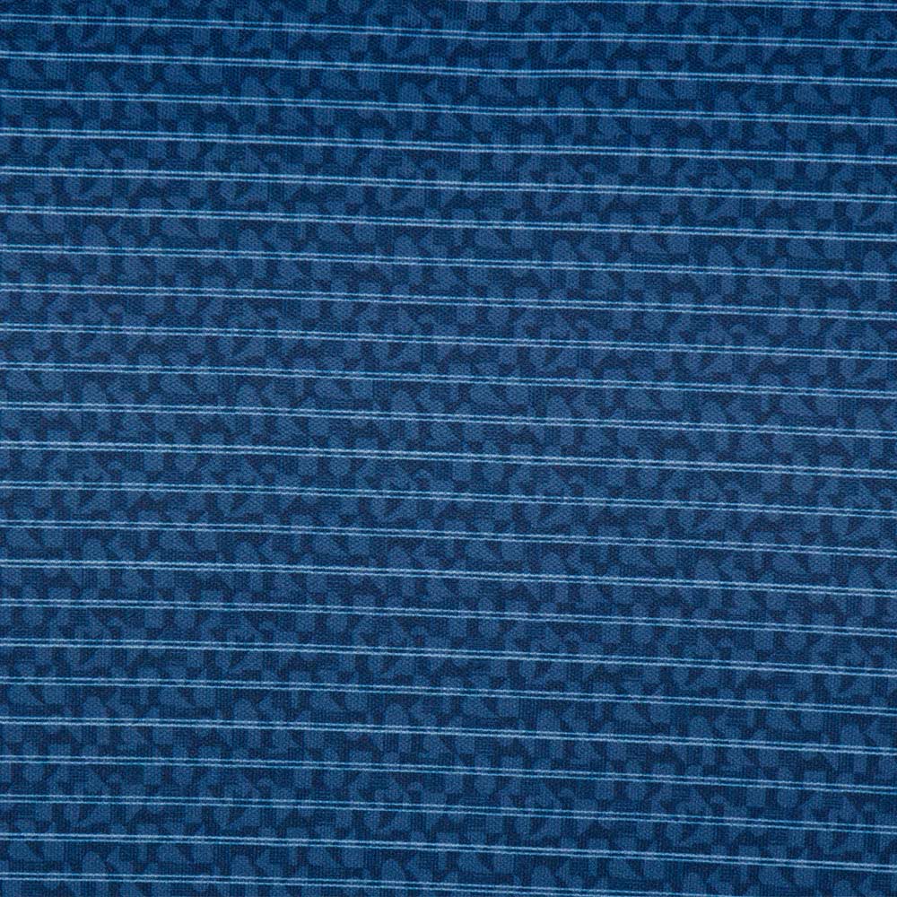 Greg Norman ML75 RCL Microlux Fin Stripe Polo - Navy