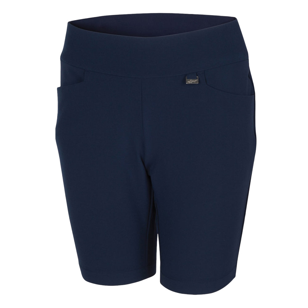 Greg Norman Ladies Core 19" Pull On Short - Navy