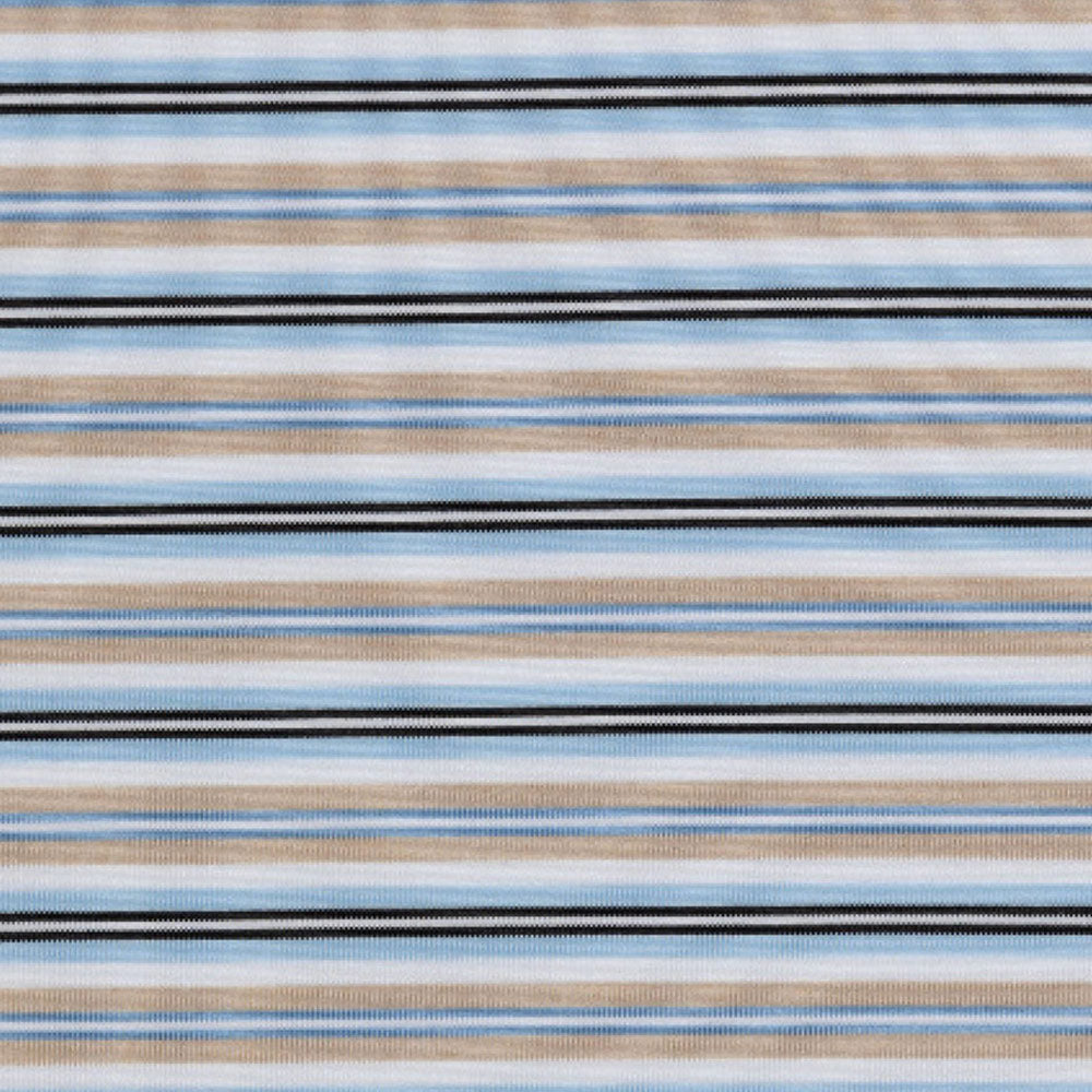 Greg Norman Mens Horizon Stripe Short Sleeve Polo - White