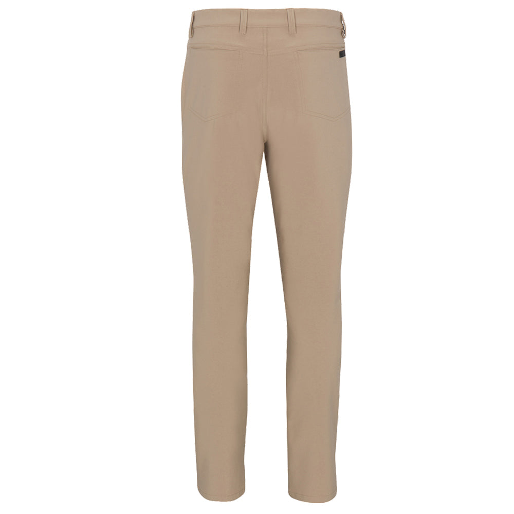 Greg Norman Mens Stretch 5 Pocket Tech Pant - Bamboo