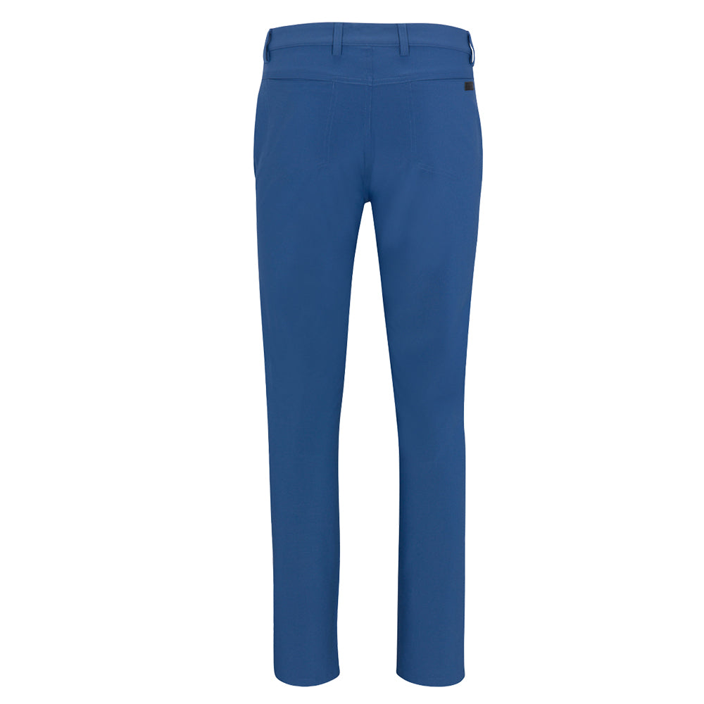Greg Norman Mens Stretch 5 Pocket Tech Pant - Light Navy