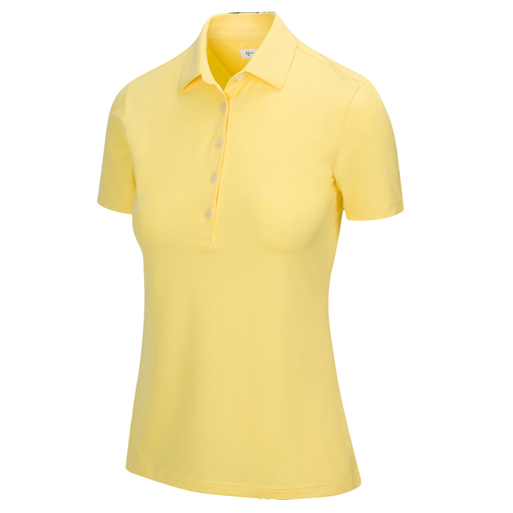 Greg Norman Womens Freedom Micro Pique Short Sleeve Polo *
