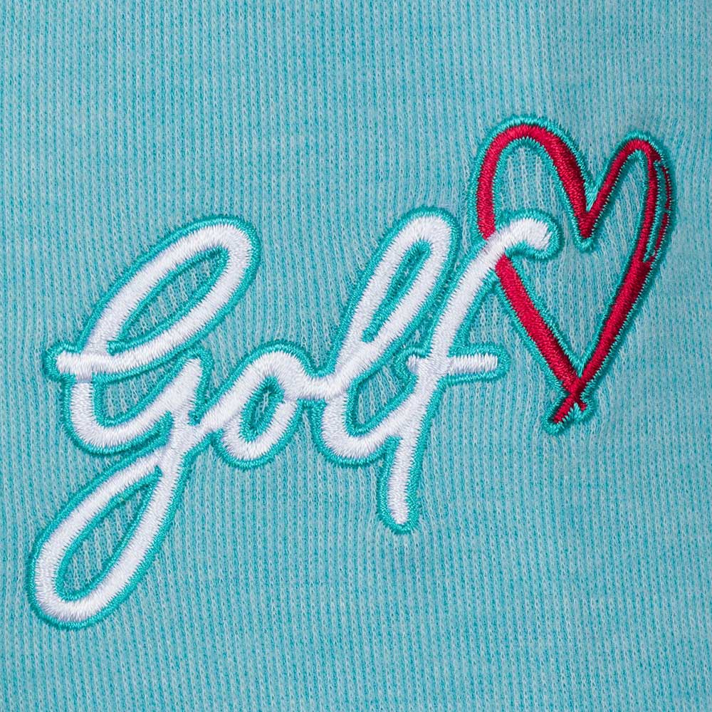 Greg Norman Womens Golf Love 1/2 Zip Pullover *