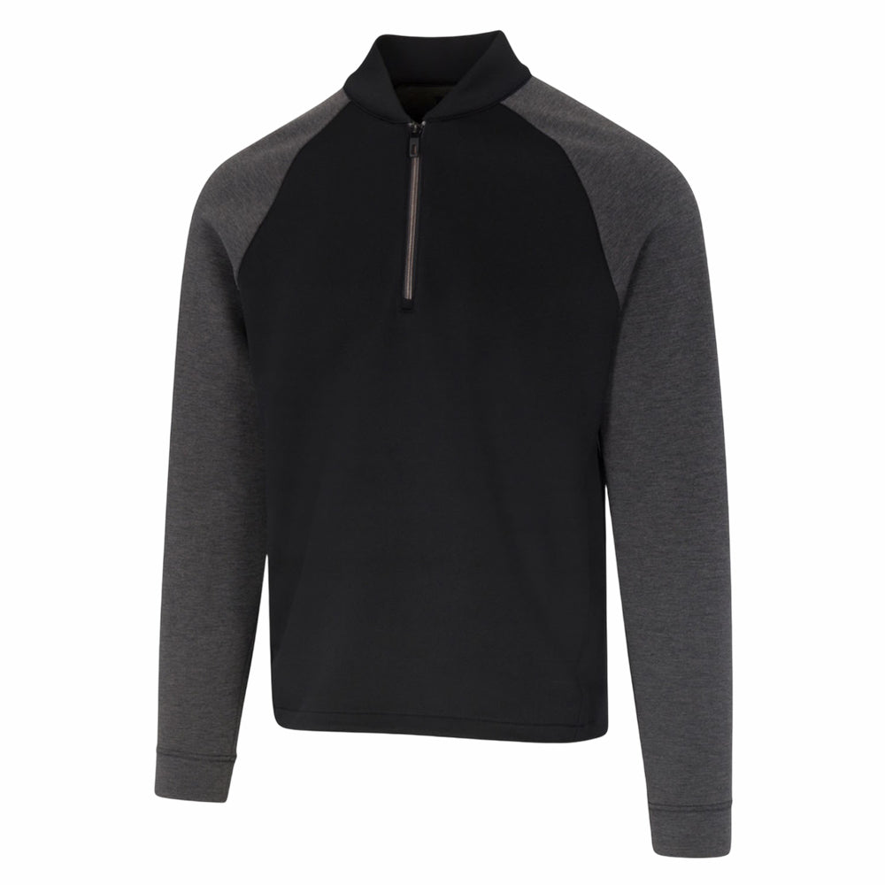 Greg Norman Mens Eagle Tech 1/4 Zip Long Sleeve Top *
