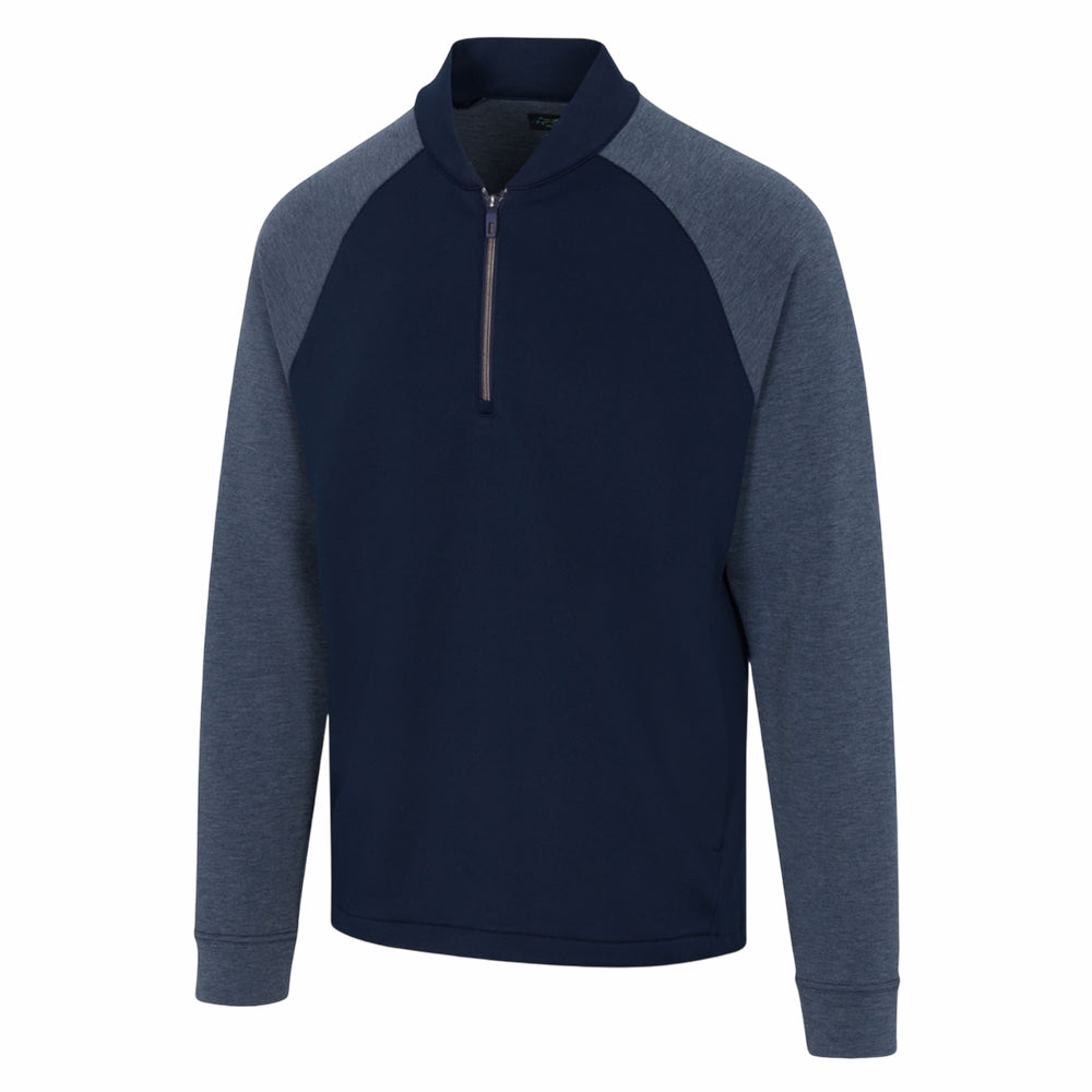 Greg Norman Mens Eagle Tech 1/4 Zip Long Sleeve Top *