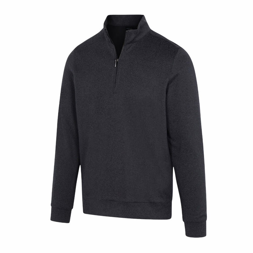 Greg Norman Mens Weatherknit 1/4 Zip Lined Windsweater *