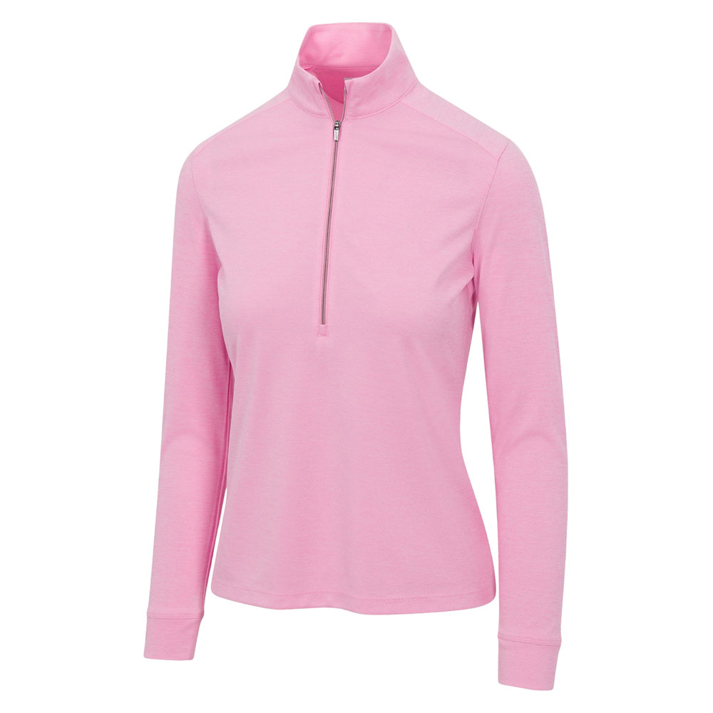 Greg Norman Womens Freedom 1/2 Zip Long Sleeve Pullover *
