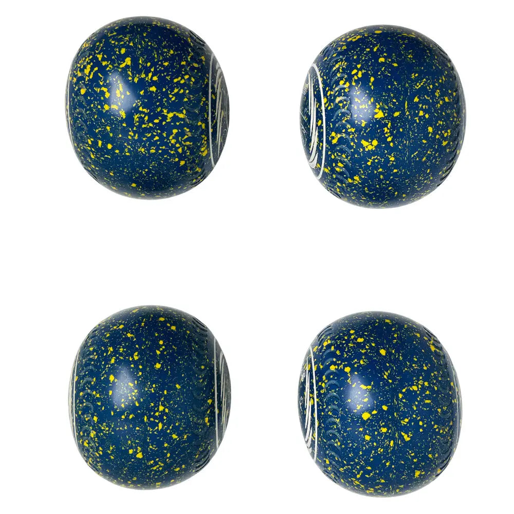 Taylor (Pre-Owned) SRV Lawn Bowls 2 Heavy Gripped Blue/Yellow - HP400787 - Bowls City