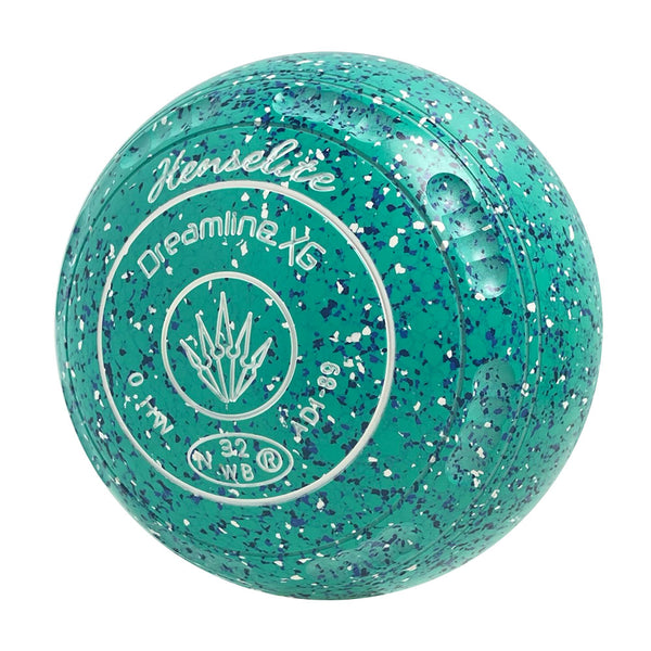 Henselite Dreamline XG Lawn Bowls Size 0 Heavy Gripped Seaspray AD1