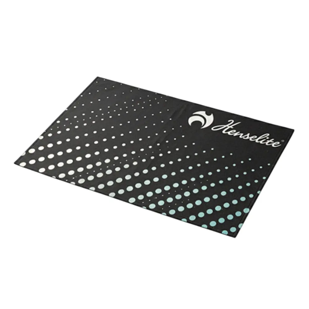 Henselite Dri- Tec Towel Velocity - Black/Green/White - Bowls City