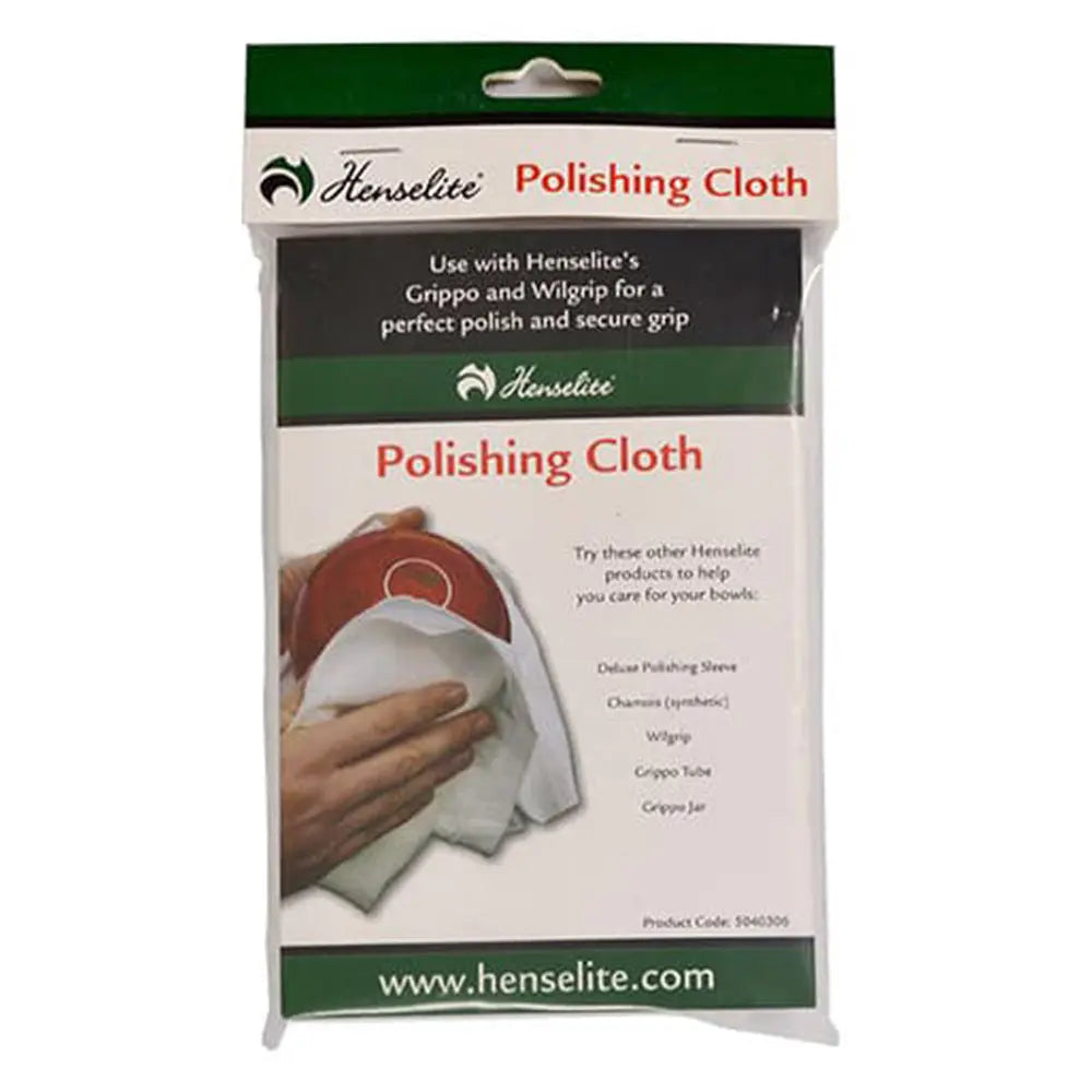 Henselite Logo Polishing Cloth - Bowls City