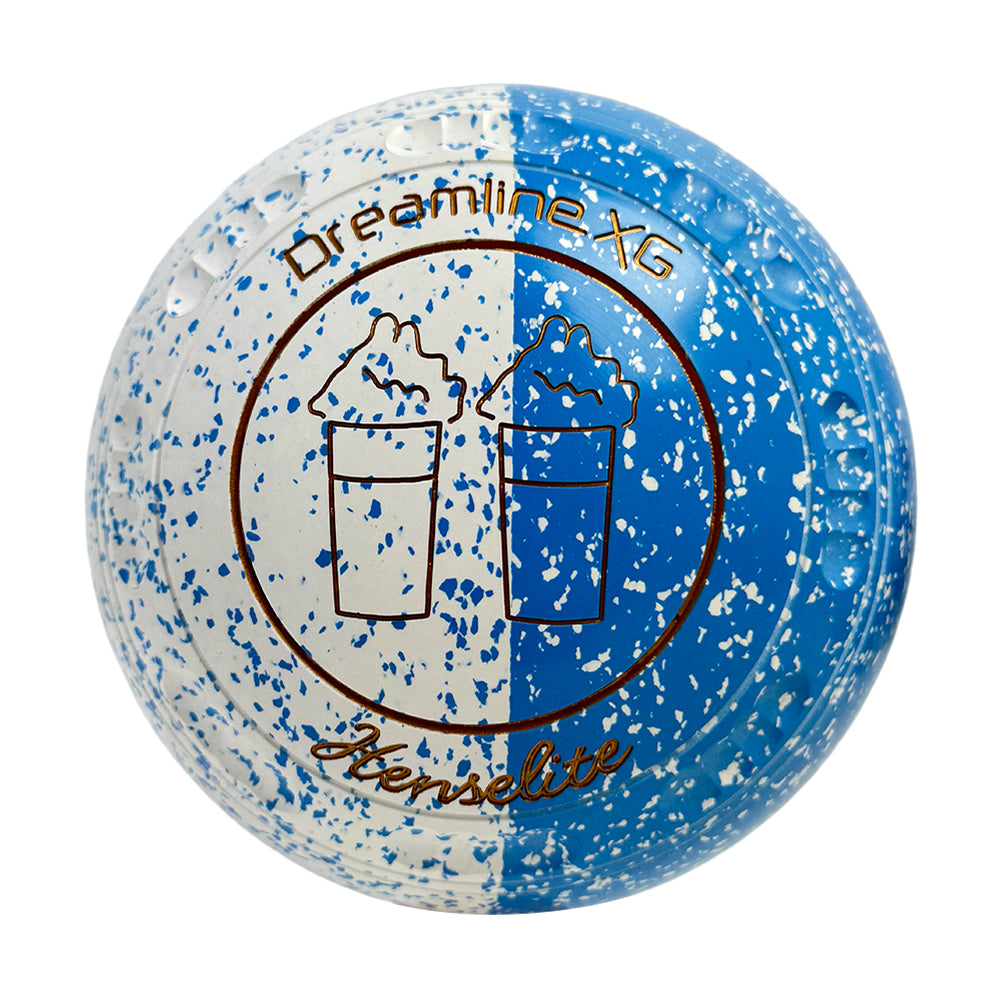 Henselite Dreamline XG Lawn Bowls Size 3 Heavy Gripped - Celeste Duo BE9-05