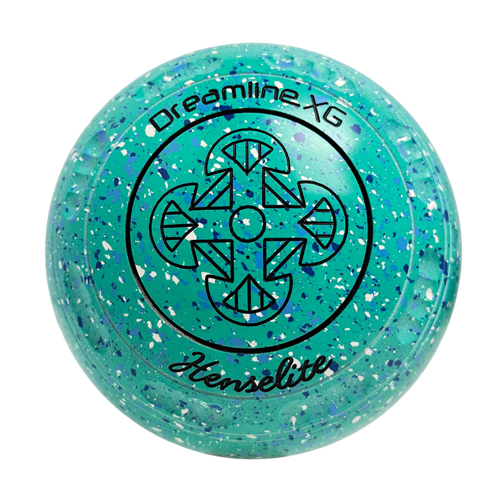 Henselite Dreamline XG Lawn Bowls Size 3 Heavy Gripped - Lagoon BG3-15