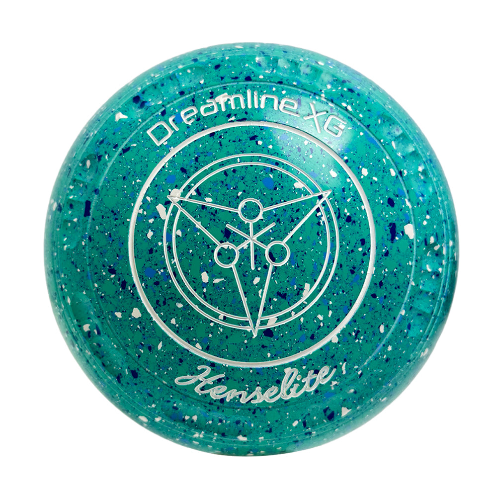 Henselite Dreamline XG Lawn Bowls Size 3 Heavy Gripped - Lagoon BG3-48