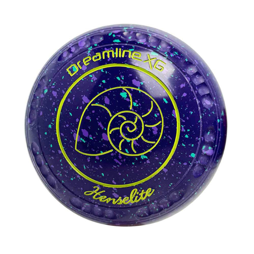 Henselite Dreamline XG Lawn Bowls Size 1 Heavy Gripped Grapevine - BG3-87