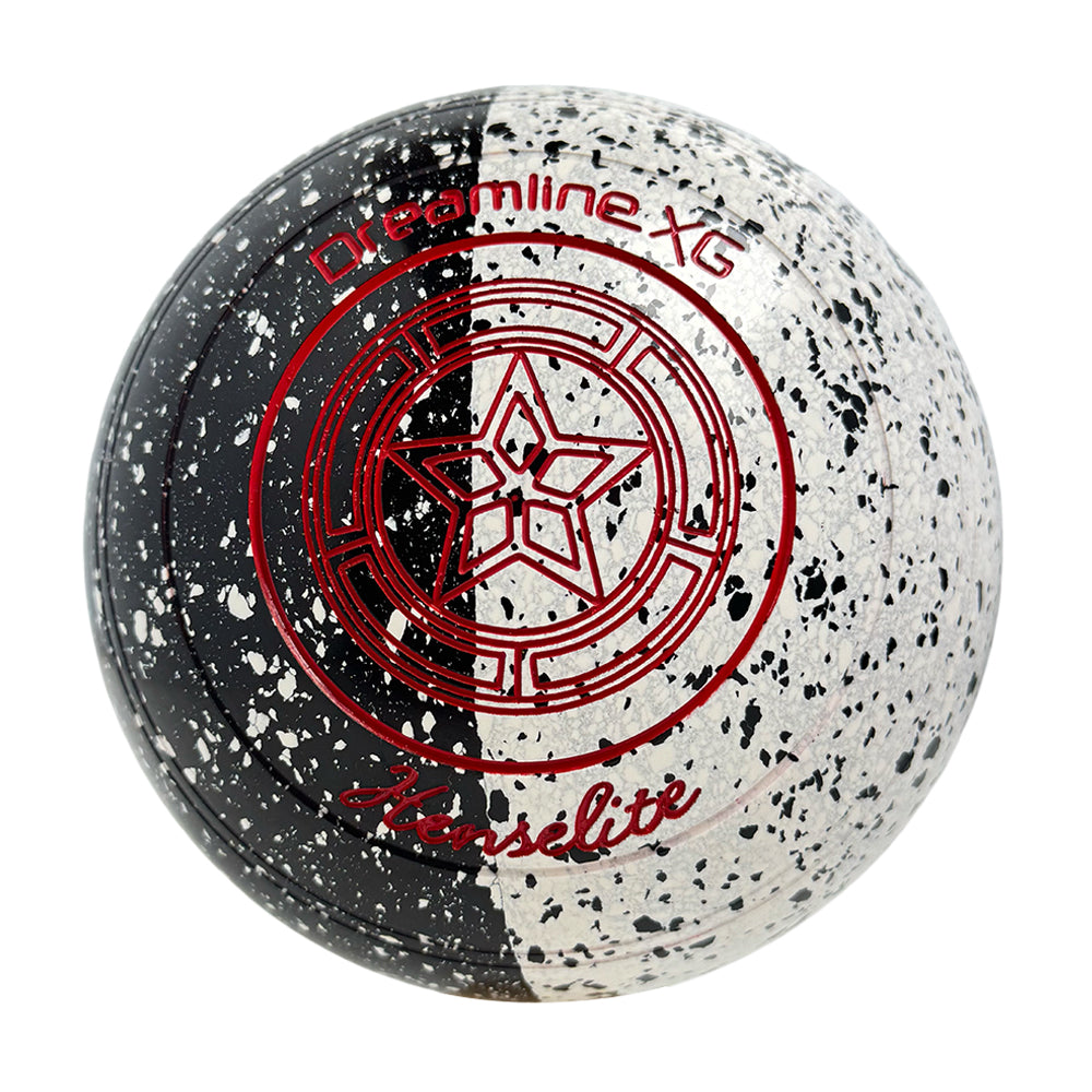 Henselite Dreamline XG Lawn Bowls Size 4 Heavy Non-Gripped - Mono Duo BG7-66