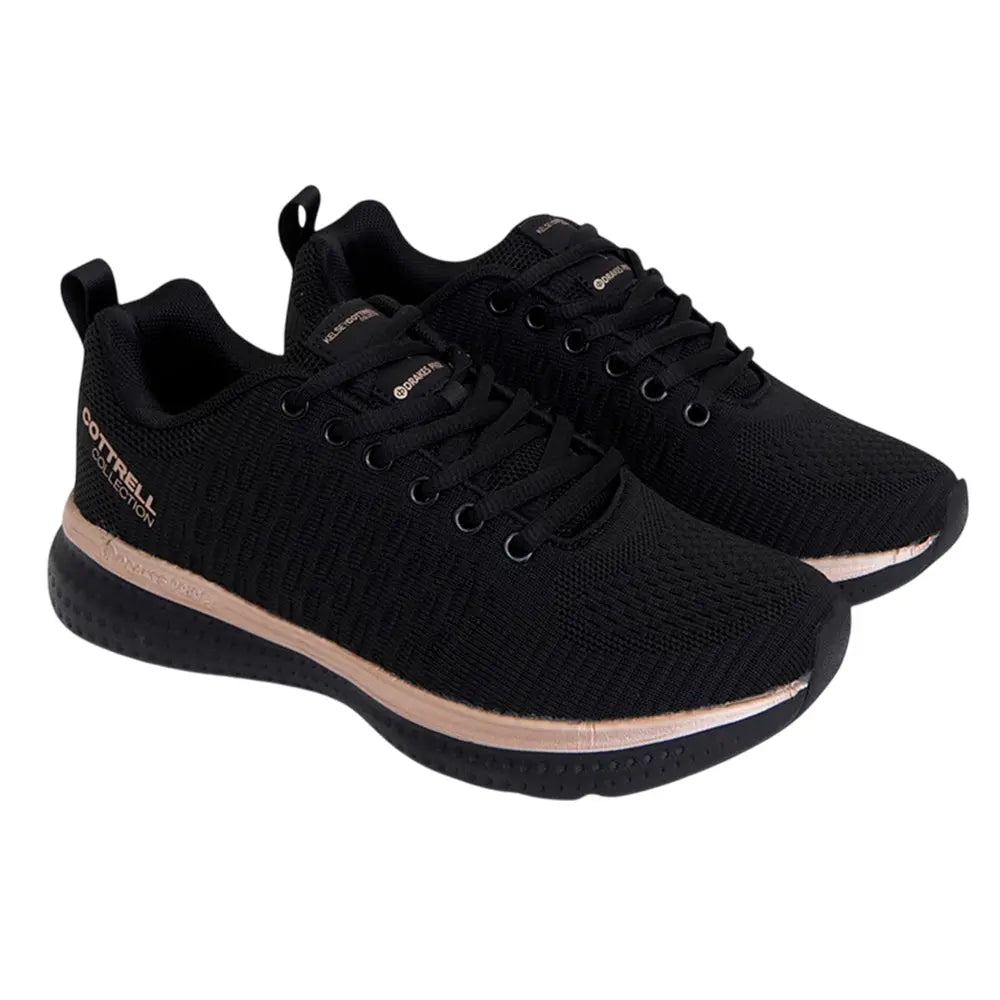 Drakes Pride Womens Pursuit Lawn Bowls Shoe - Black - Bowls City