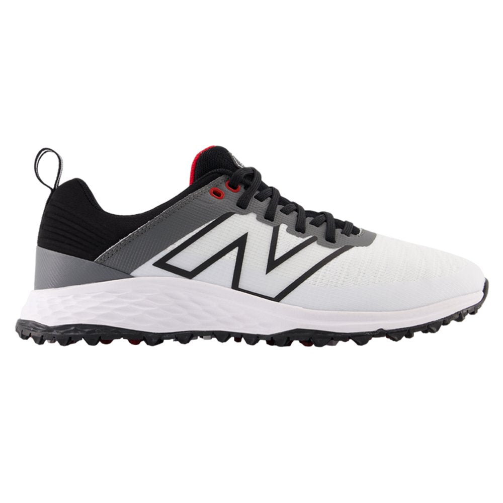 New Balance Contend V2 Mens Golf Shoes - White/Black 2E