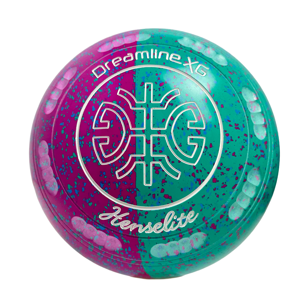 Henselite Dreamline XG Lawn Bowls Size 4 Heavy Gripped - Paradise Duo BE4-72