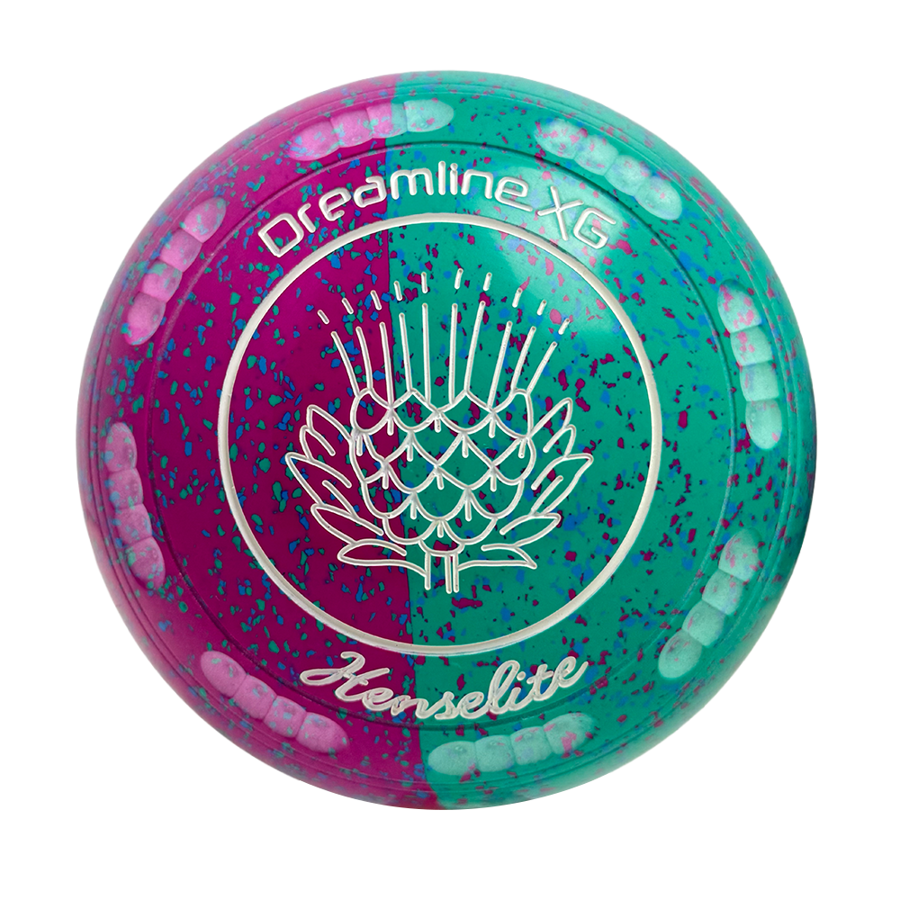 Henselite Dreamline XG Lawn Bowls Size 3 Heavy Gripped - Paradise Duo BE5-20