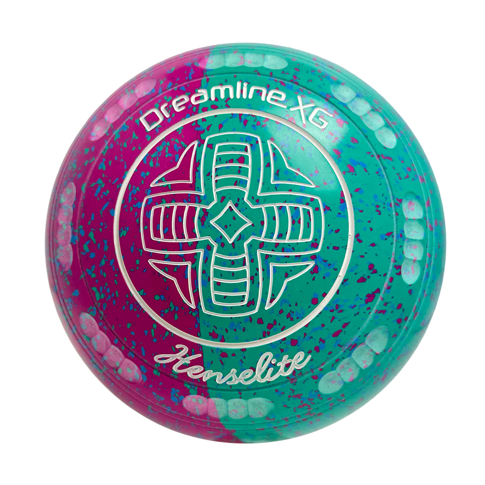 Henselite Dreamline XG Lawn Bowls Size 3 Heavy Gripped - Paradise Duo BE5-25