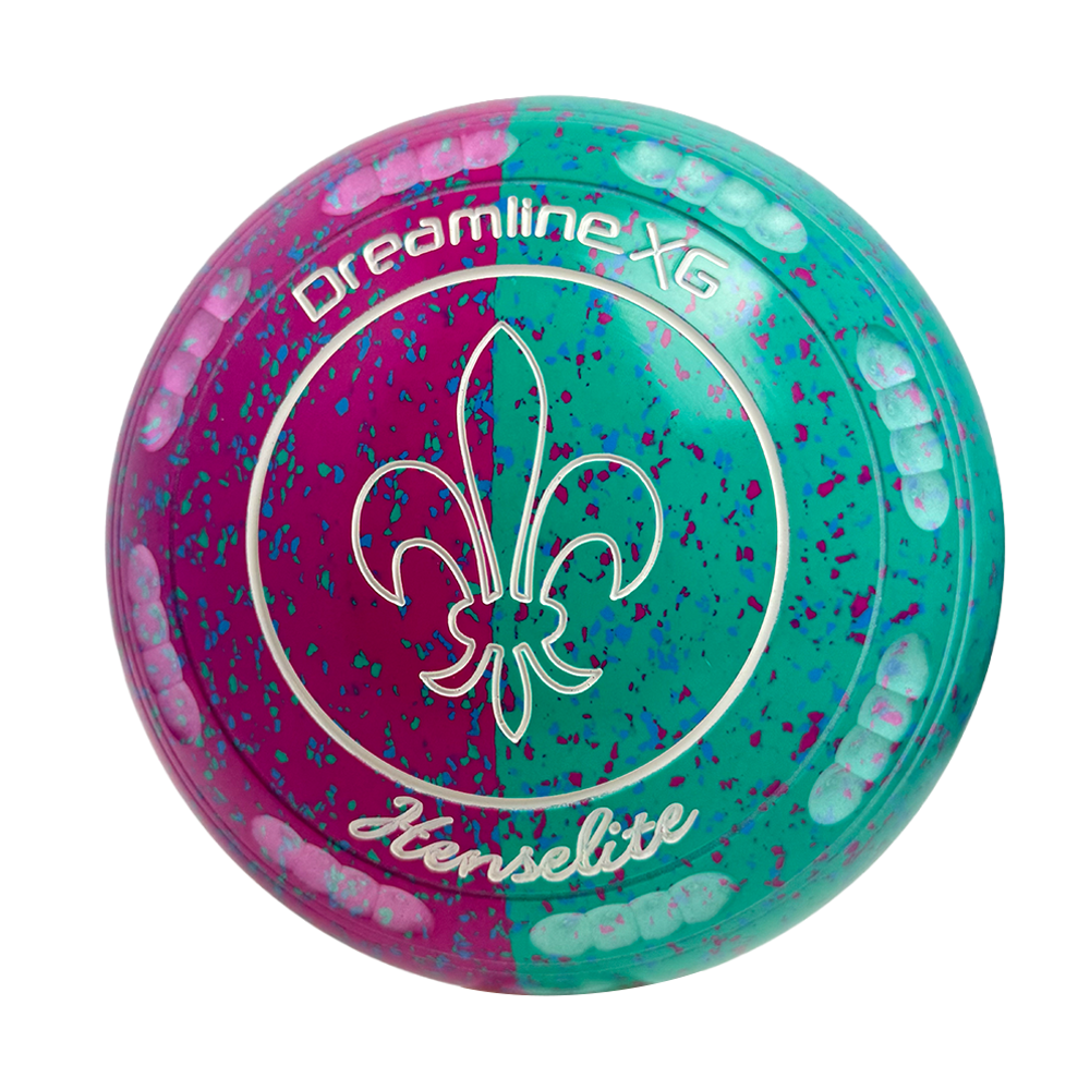 Henselite Dreamline XG Lawn Bowls Size 2 Heavy Gripped - Paradise Duo BE5-83