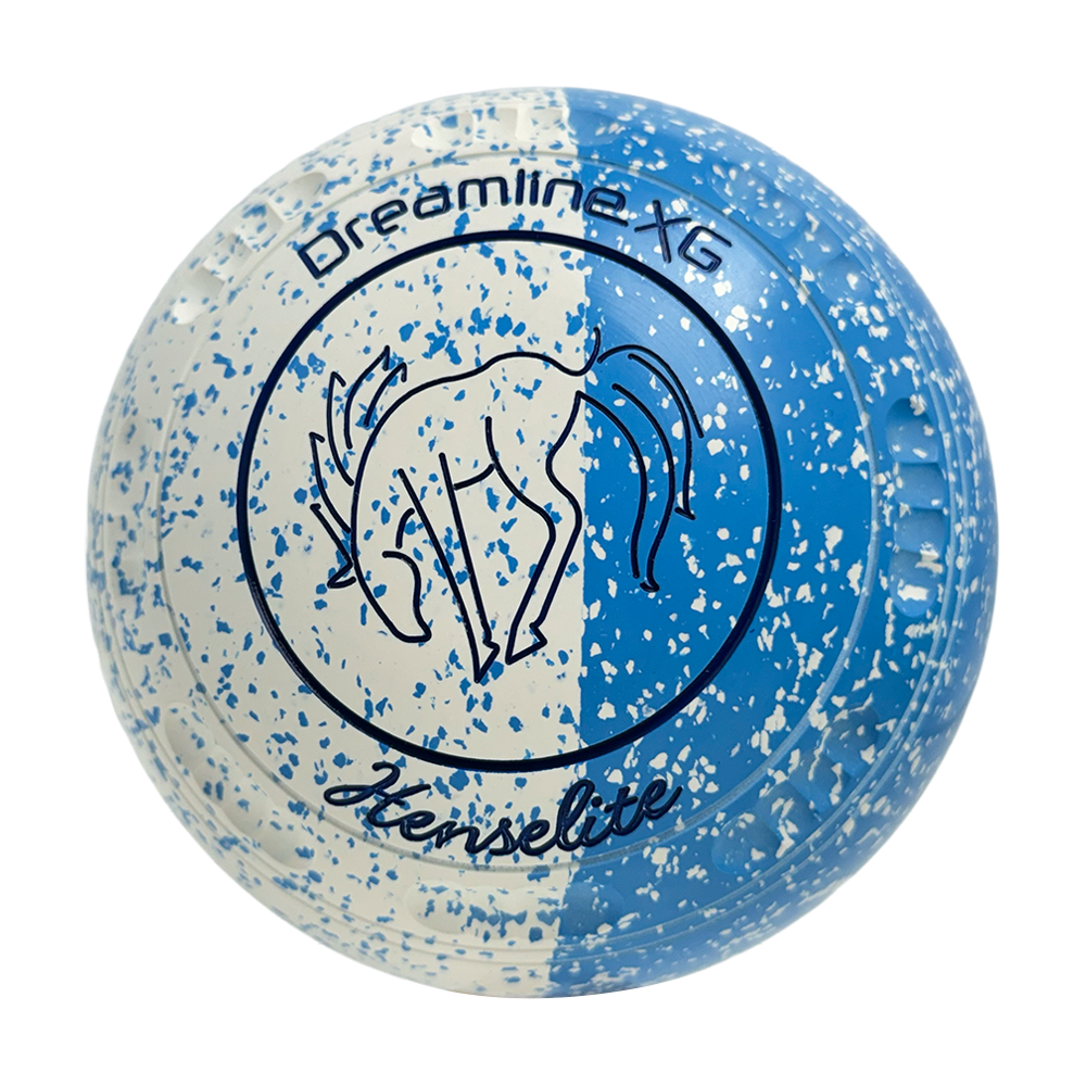 Henselite Dreamline XG Lawn Bowls Size 3 Heavy Gripped - Celeste Duo BE9-13