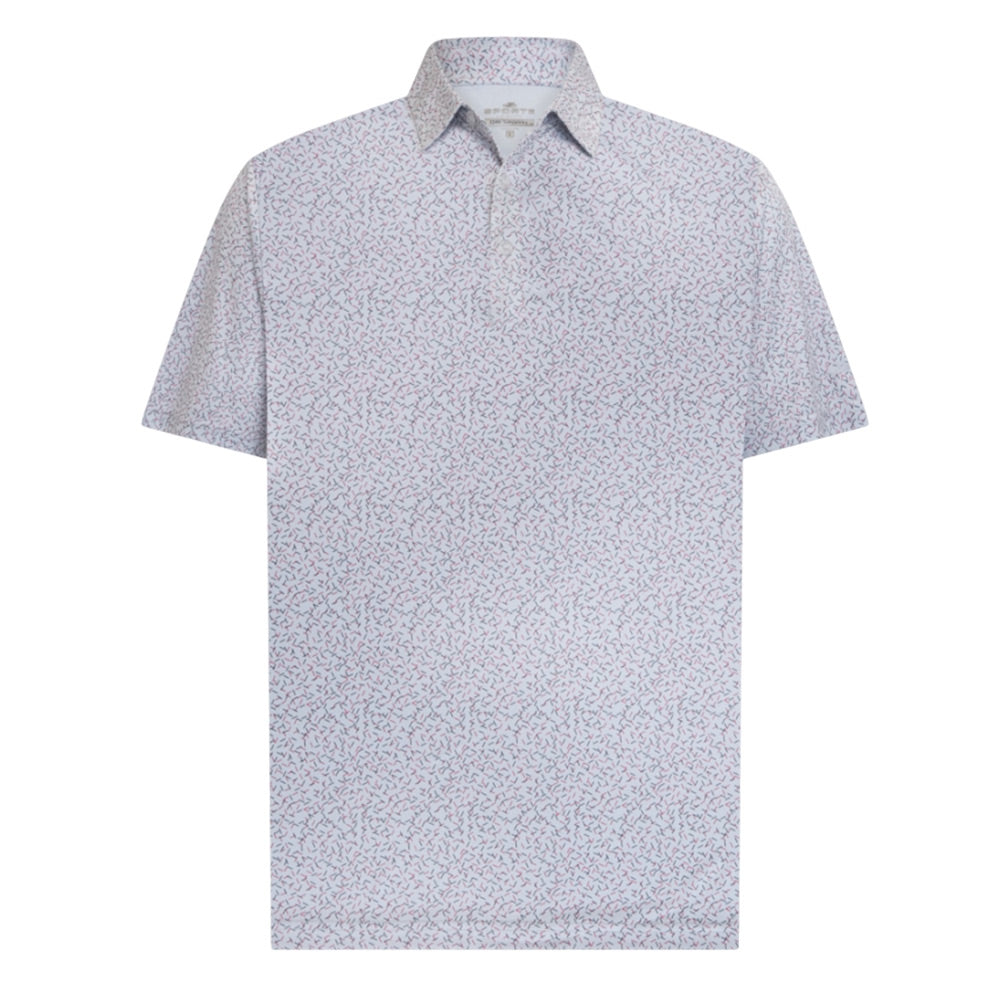 Sporte Leisure Mens Sandbar Short Sleeve Polo - Grey