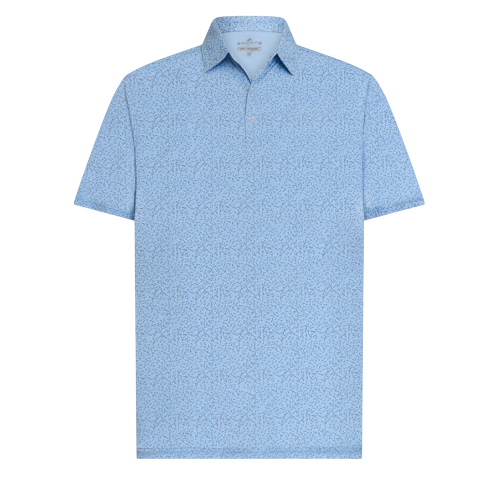Sporte Leisure Mens Sandbar Short Sleeve Polo - Sky