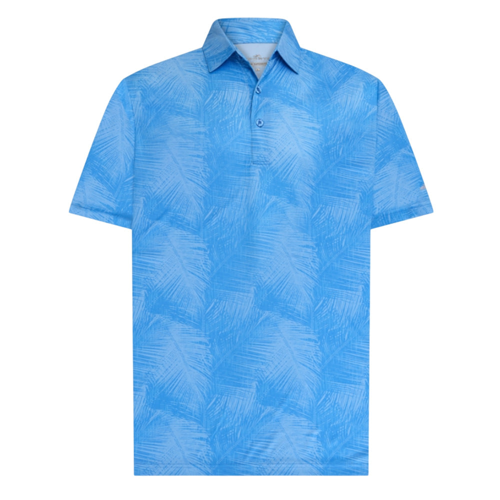 Sporte Leisure Mens Surfside Short Sleeve Polo - Ocean