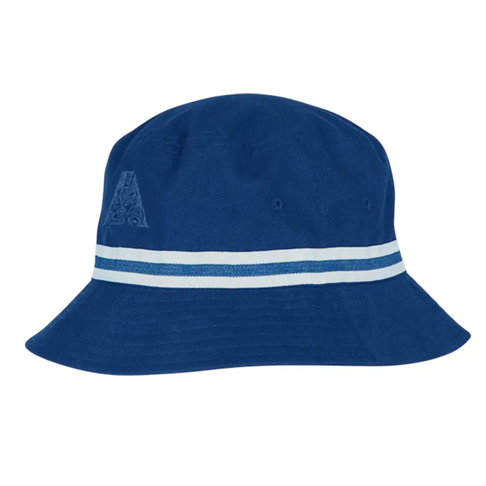 Sporte Leisure Stripe Band Bucket Hat BA Logo - Royal/White Sporte Leisure