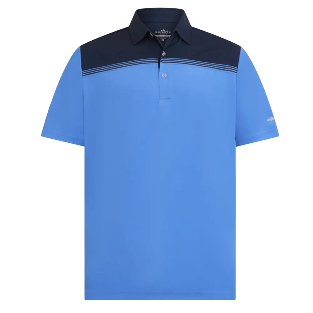 Sporte Leisure Mens Edge Short Sleeve Polo BA Logo - Regatta - Bowls City