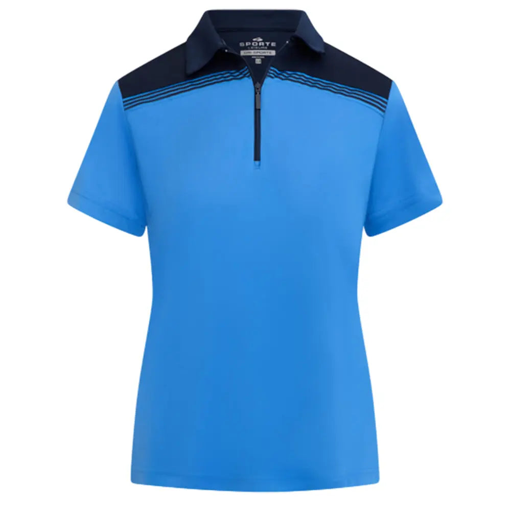 Sporte Leisure Womens Edge Short Sleeve Polo BA Logo - Regatta - Bowls City