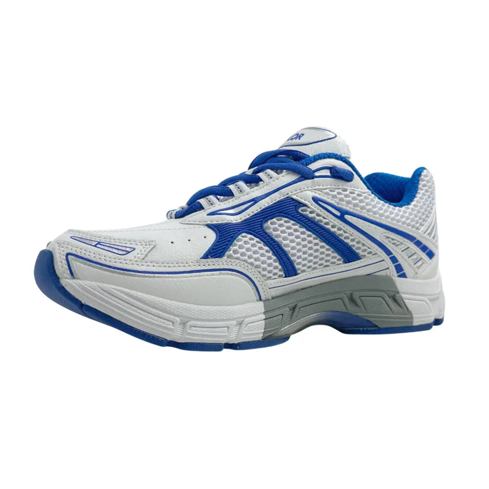 Taylor Mens Ultrx Lawn Bowls Shoe - White/Blue - Bowls City