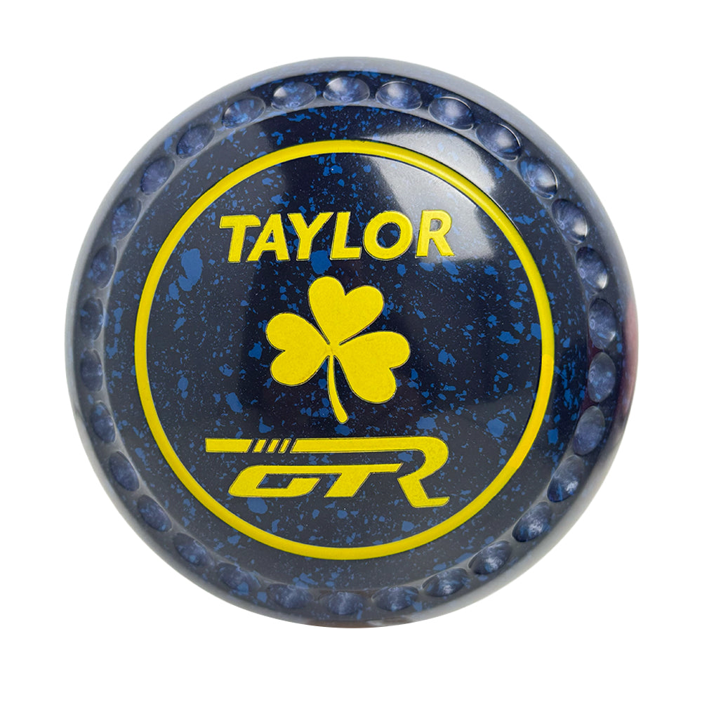 Taylor GTR Lawn Bowls Size 2 Heavy Gripped Dark Blue/Blue - HAE2899A