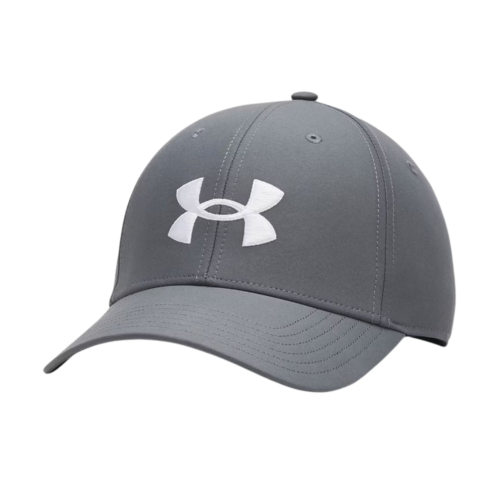 Under Armour Mens Golf96 Drive Mesh Cap - Grey/White