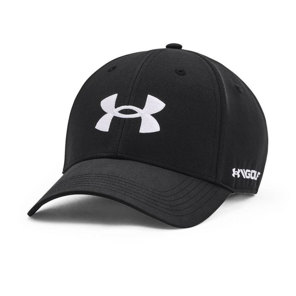 Under Armour Mens Golf96 Mesh Cap - Black/White