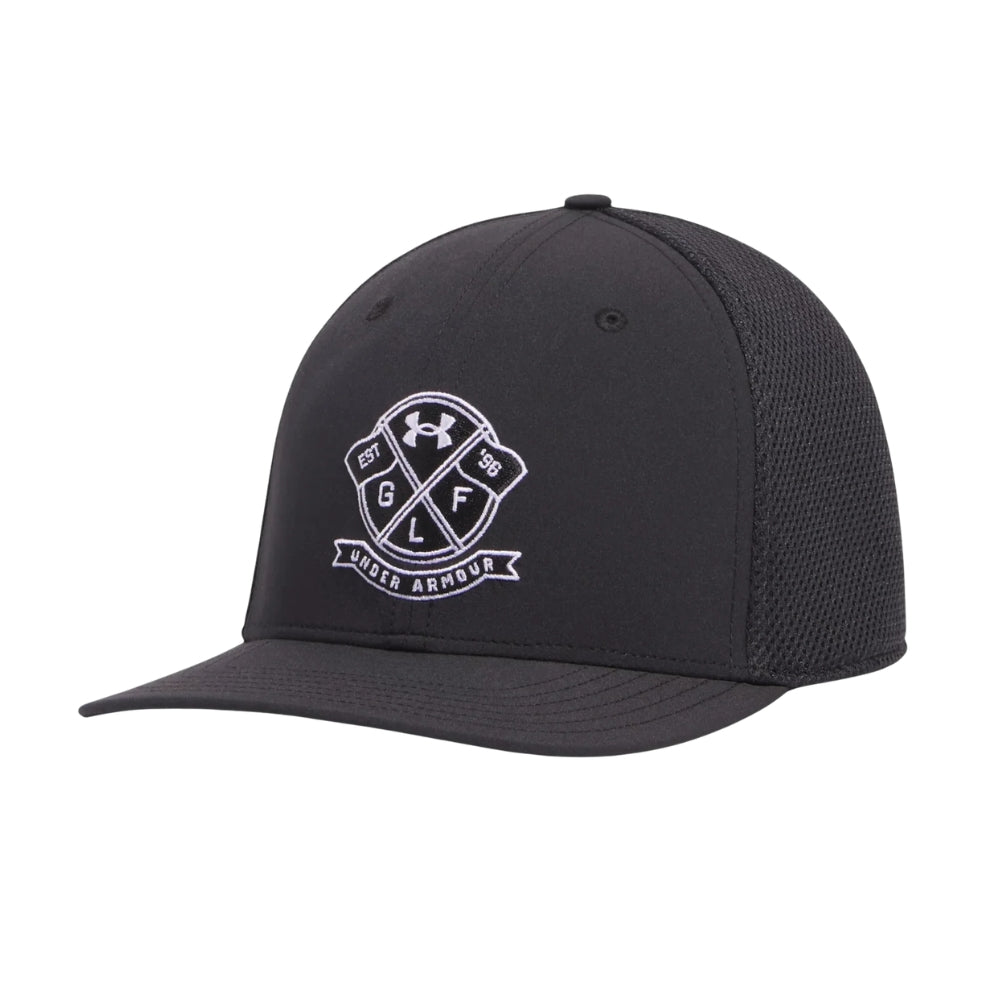 Under Armour Mens Iso-Chill Cap - Black/White