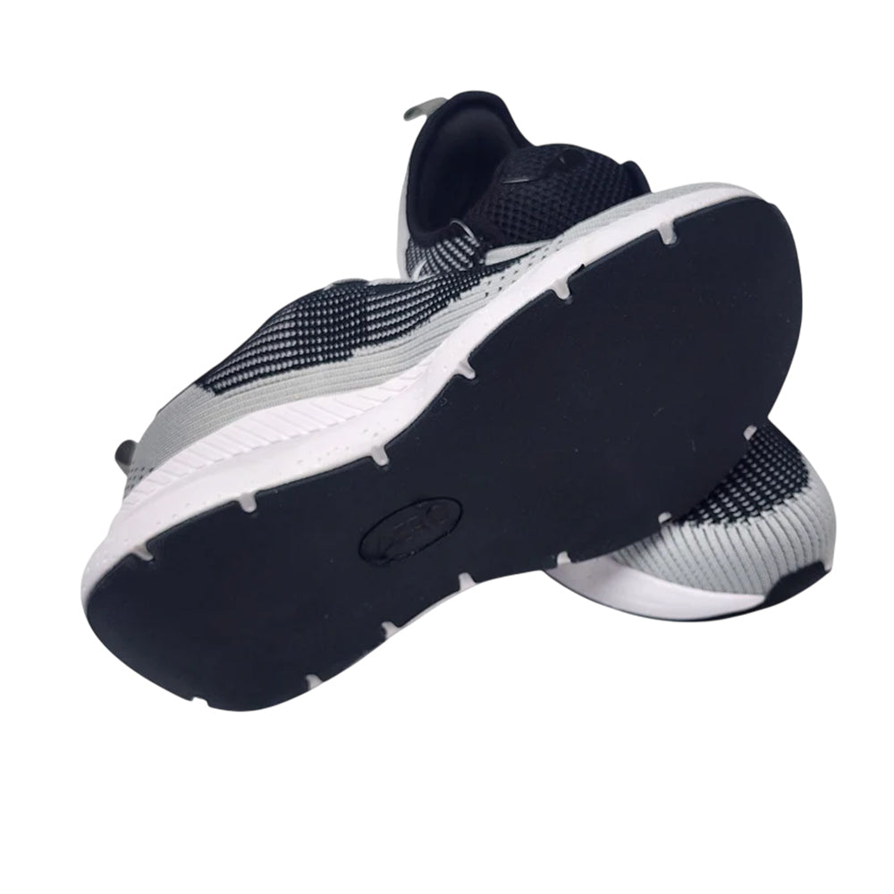 Paradiso Womens Raven Lawn Bowls Shoe - Black/Silver