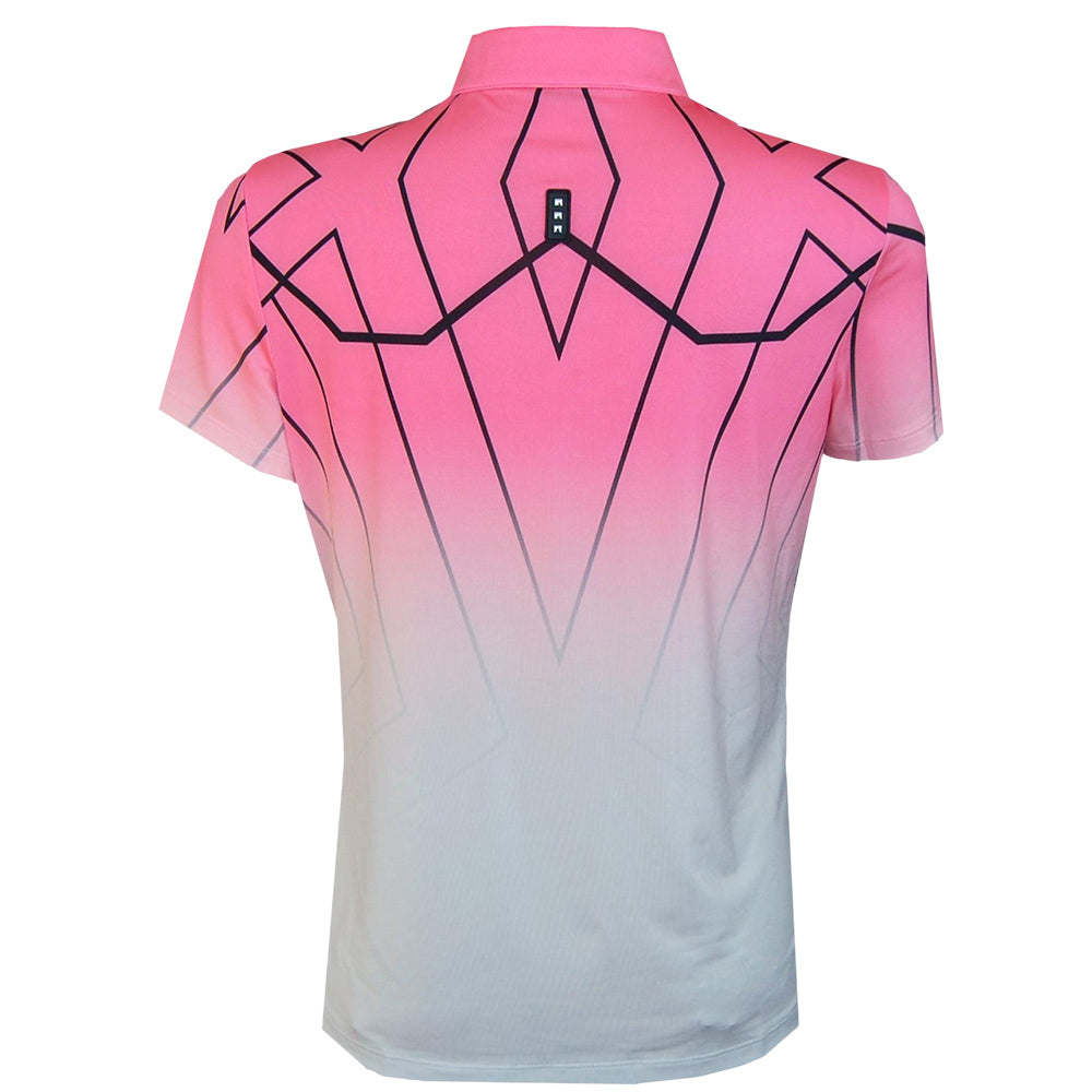 Jamie Sadock Ladies Sleeveless Cyber Polo - Angel